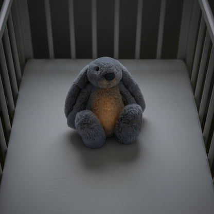 lapin veilleuse detecteur pleur enfant