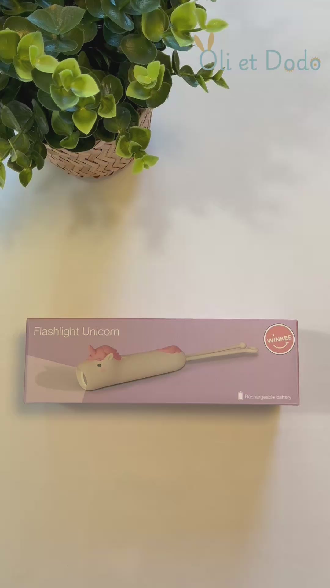 video lampe licorne
