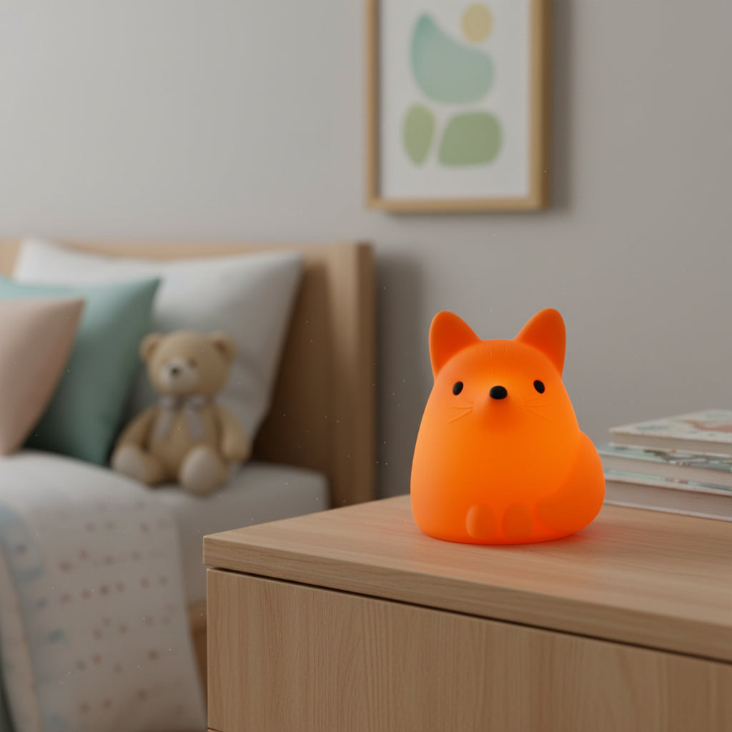 veilleuse renard bébé normes ce